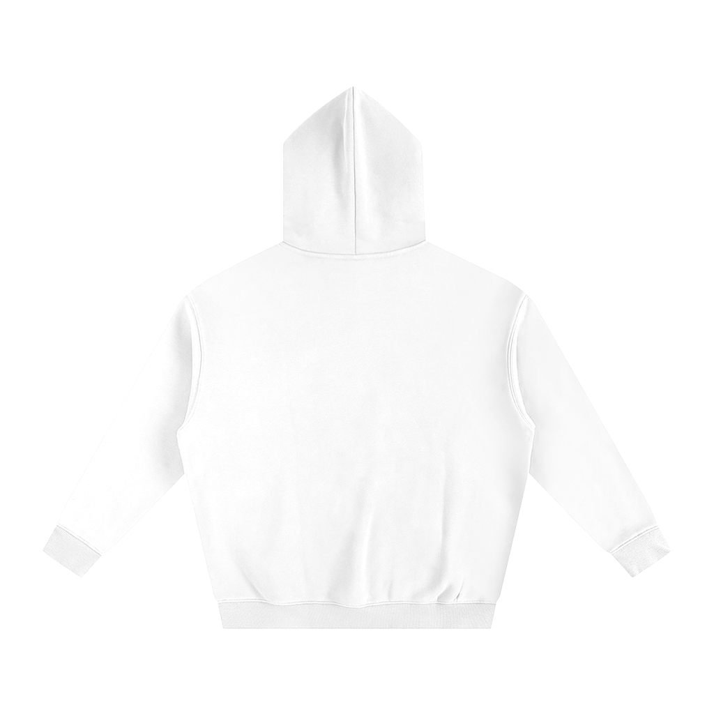"The 3 Crosses" - Oversized Hoodie White