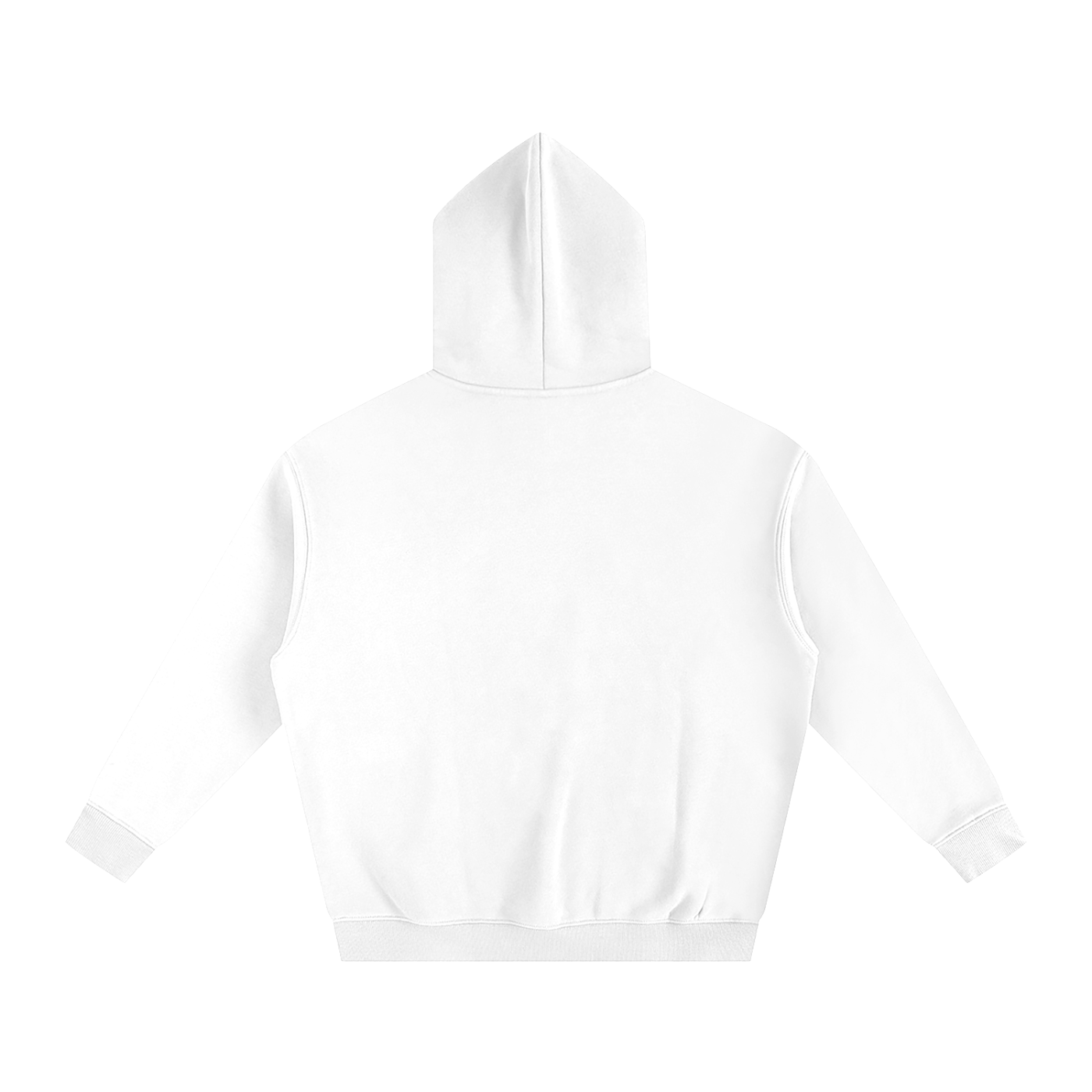 "The 3 Crosses" - Oversized Hoodie White