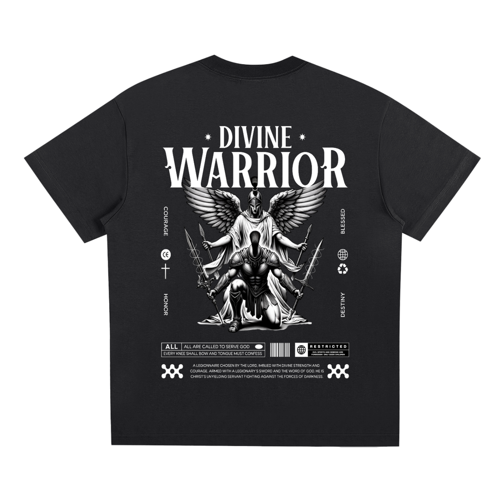 "Divine Warrior" - Oversized T-Shirt