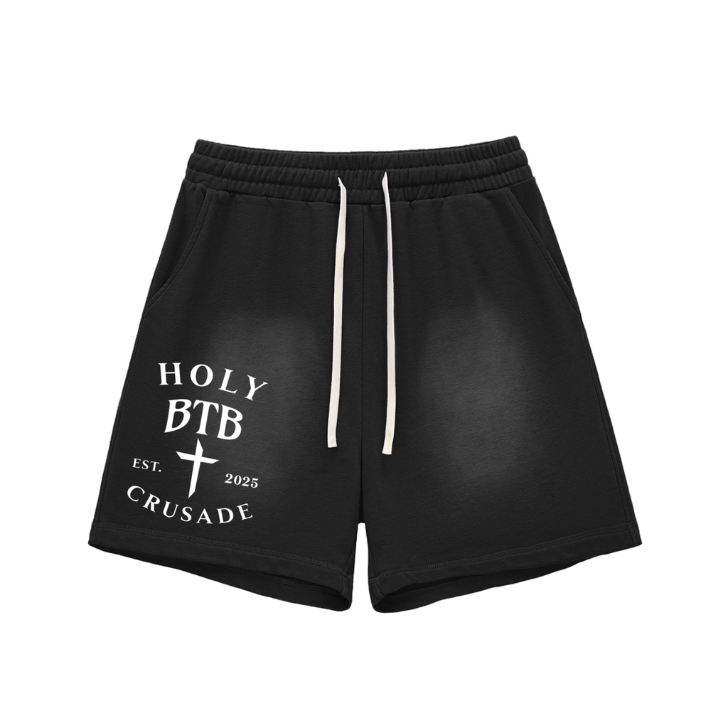 "Holy Crusade" - Sun Faded Shorts