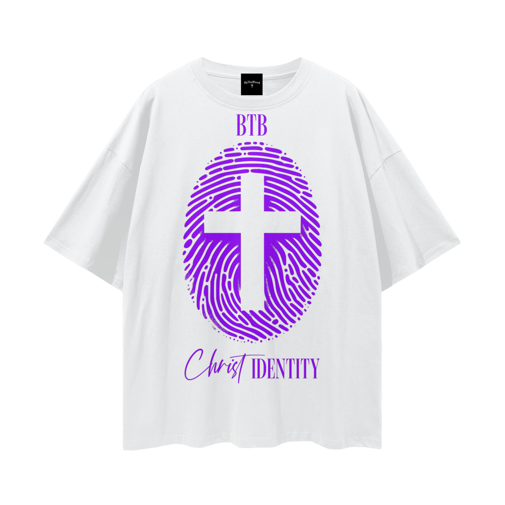 "Christ Identity" - Graphic T-Shirt Purple Royalty
