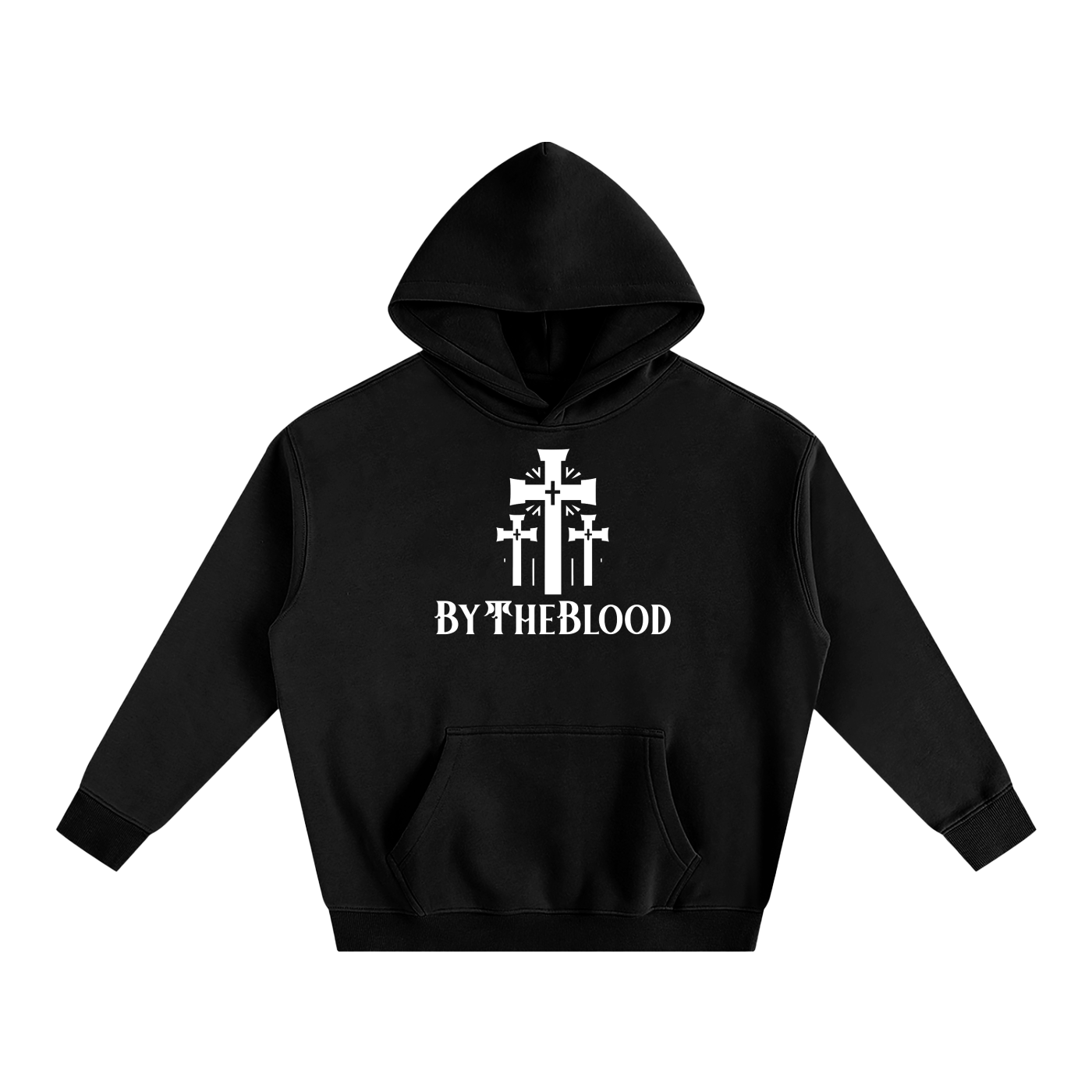 " The 3 Crosses" -  Oversized Hoodie
