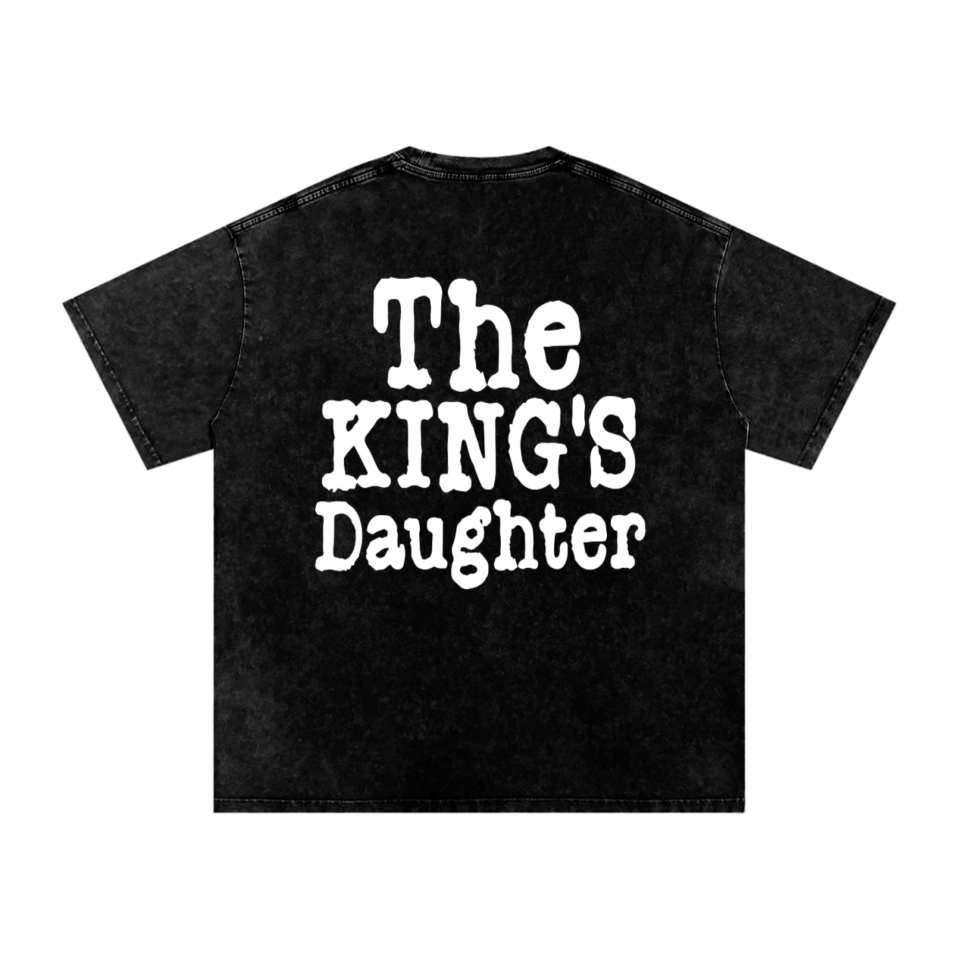 "The King's Daughter" - Acid Wash Black