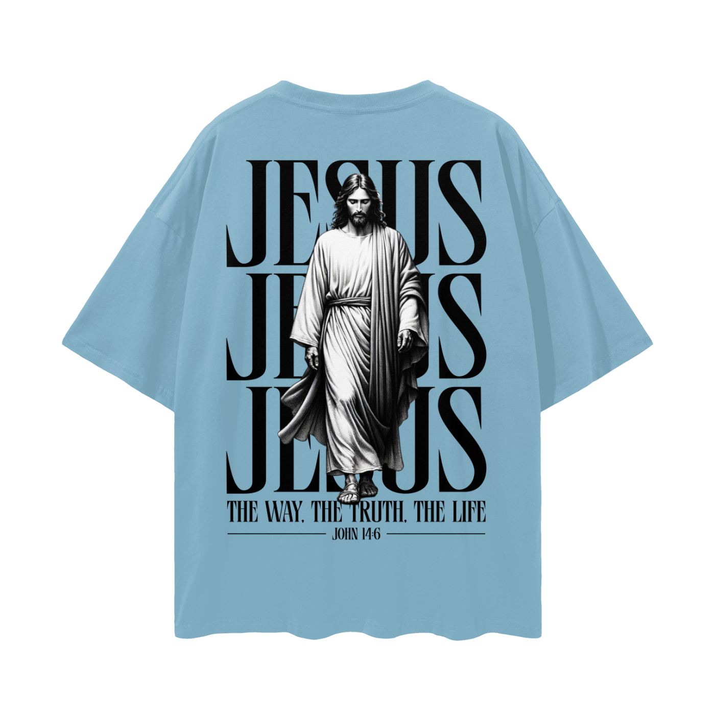 "I AM" - John 14:8 Blue