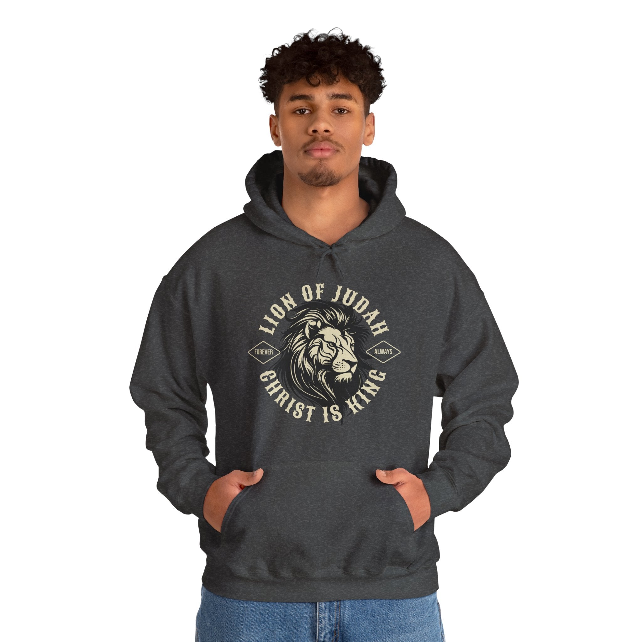 "Christ is King/Lion of Judah" Hoodie