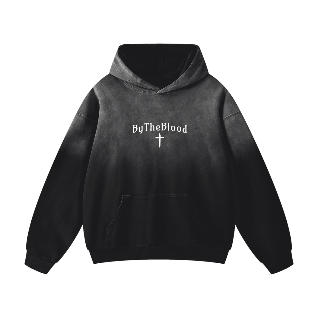 "Holy Knight" - Oversized Faded Hoodie