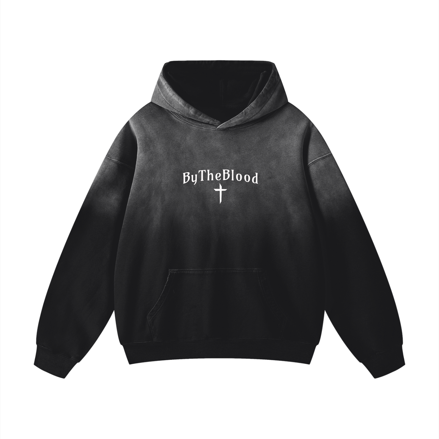"Holy Knight" - Oversized Faded Hoodie