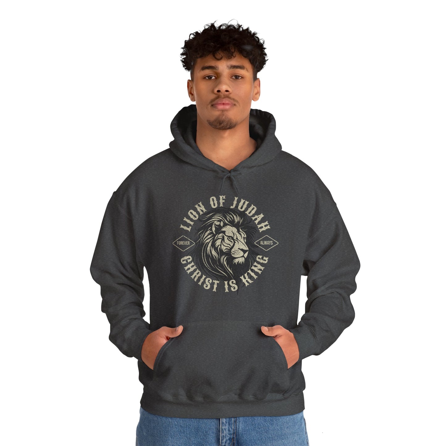 "Christ is King/Lion of Judah" Hoodie