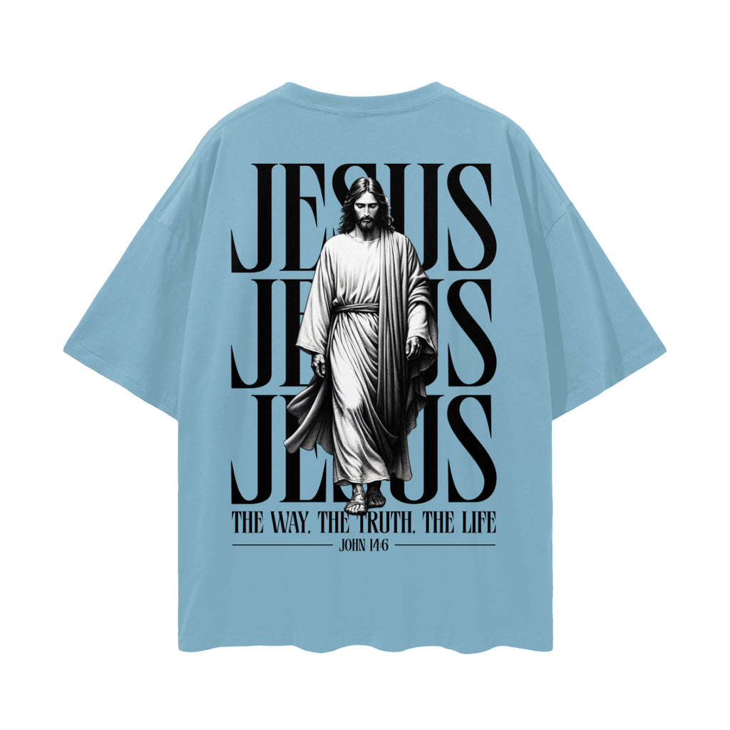 "I AM" - John 14:6 Blue
