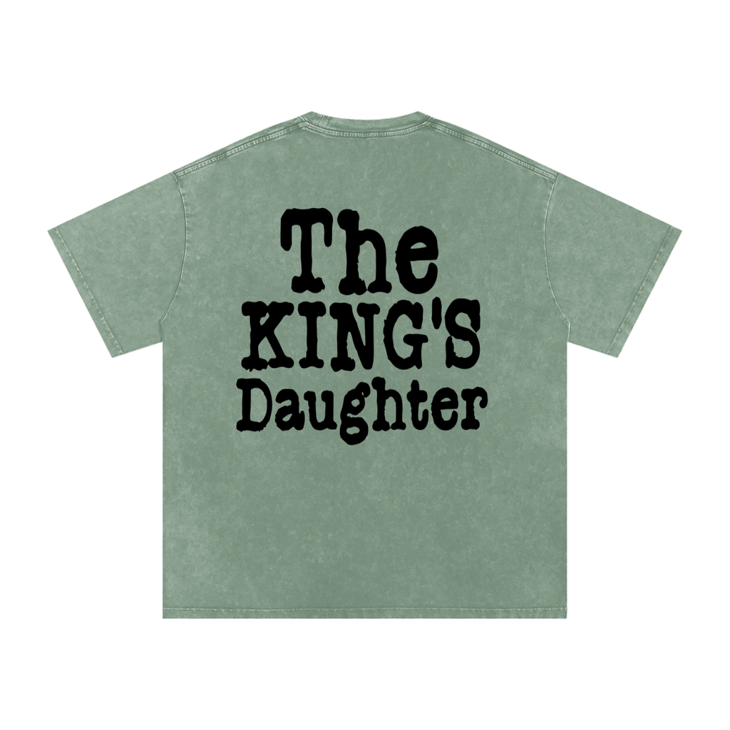 "The King's Daughter" - Acid Wash Green