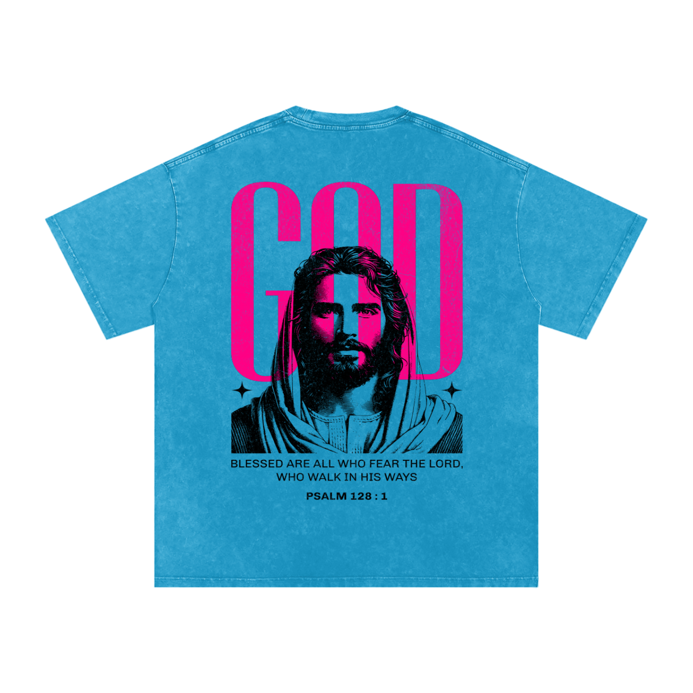 "CHOSEN" - Psalm 128:1 Blue
