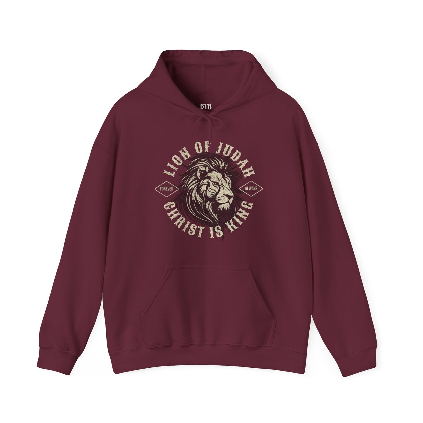 "Christ is King/Lion of Judah" Hoodie