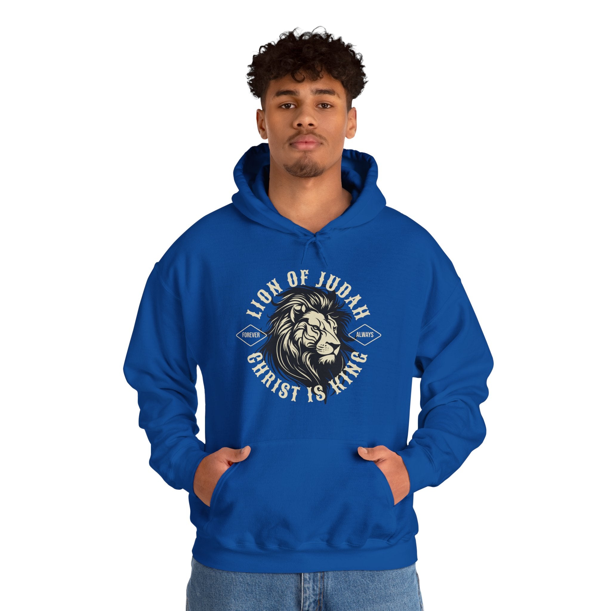 "Christ is King/Lion of Judah" Hoodie