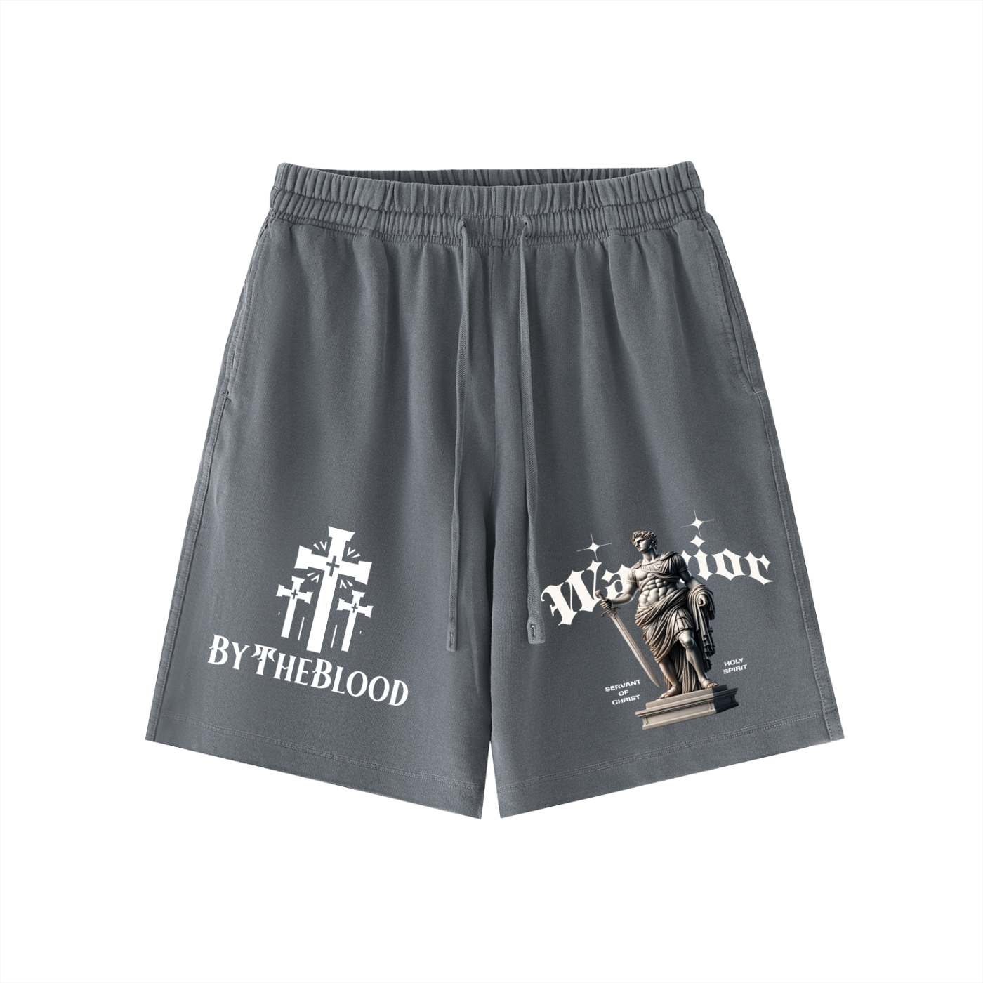 "Warrior" - Vintage Shorts Grey