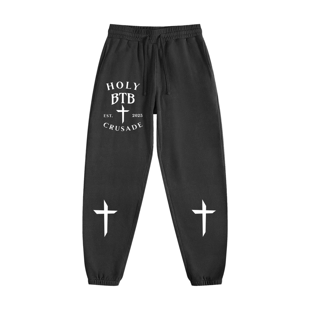 "Holy Crusade" - Vintage Cotton Sweatpants