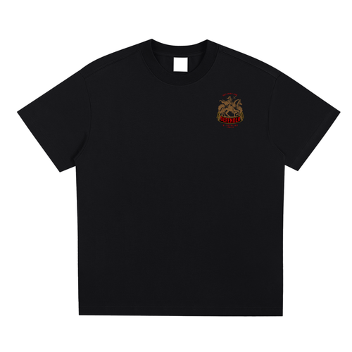 "Defenders of the Faith" - Oversized T-Shirt Black