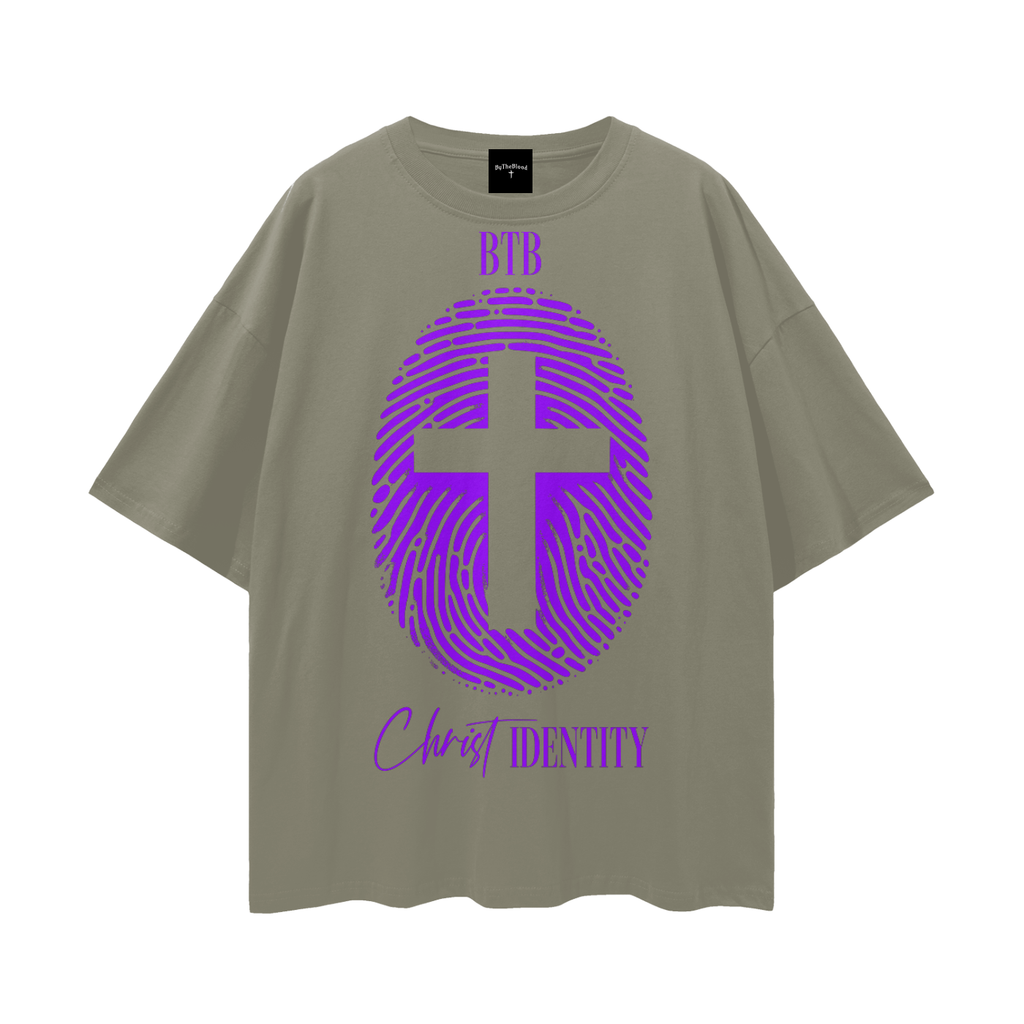 "Christ Identity" - Graphic T-Shirt Purple Royalty