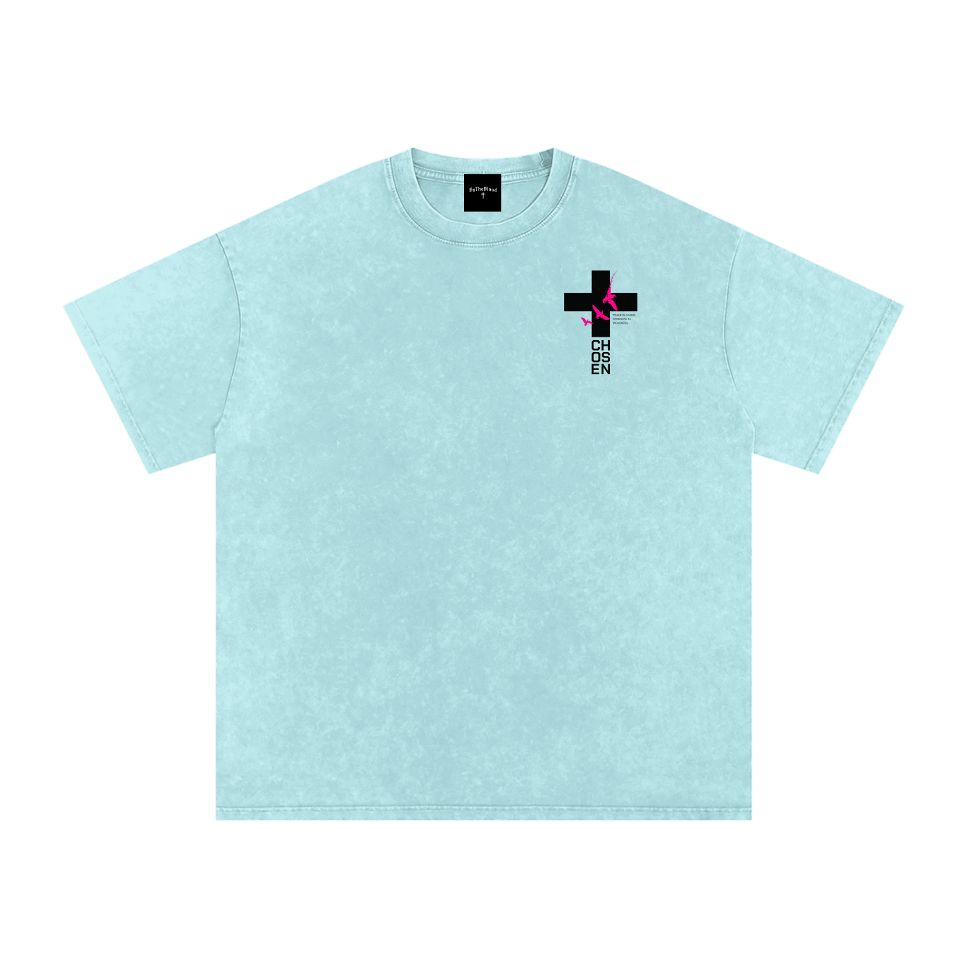 "CHOSEN" - Psalm 128:1 Light Blue