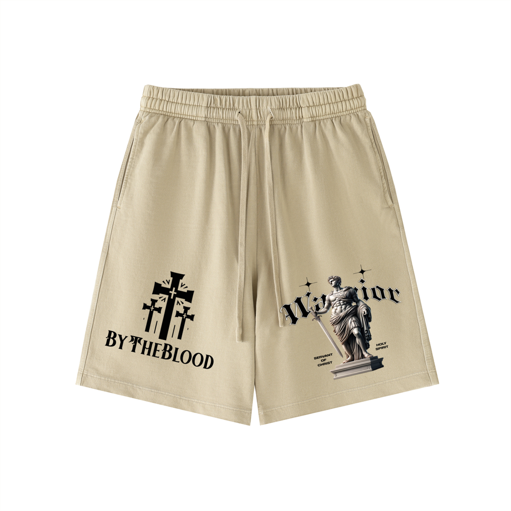 "Warrior" - Vintage Shorts Cream