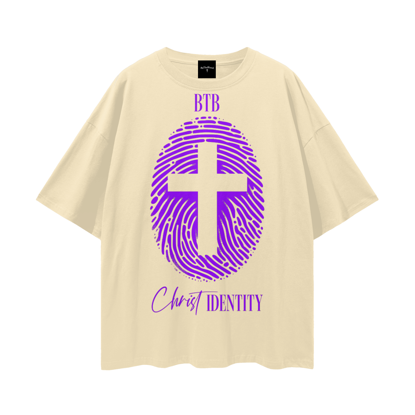 "Christ Identity" - Graphic T-Shirt Purple Royalty